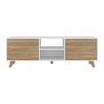 thumbnail image 2 of Mueble de TV hasta 65 Pulgadas RTA con Repisa y 2 Cajones Blanco, 2 of 3