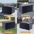 thumbnail image 2 of SZTXJ Patio Furniture Cover, 420D Oxford Cloth Waterproof Anti-UV Patio Protectors (120x60x90cm), 2 of 4
