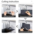 thumbnail image 5 of Yayeee Faucet Mat for Kitchen Sink 14.7" Diatomite Long Splash Guard Pad, Starry Night Pattern, 5 of 7