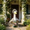 thumbnail image 4 of Sruoe Porch Goose Outfits, 23" Porch Goose Clothes for Lawn Yard and Patio Decoration, Lawn Goose Clothing for Cement Goose Lawn Goose Outfit, Garden Goose Costume, 4 of 6