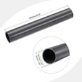 thumbnail image 2 of Unique Bargains 67.8mm ID 75mm OD 0.65m PVC Gris Foncé Rigide Rond Haute Résistance, 2 of 6