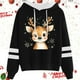 thumbnail image 2 of WILLBEST Sudadera Oversize para Mujer con Estampado Navideño Informal y Cordón Ajustable Chica​​, 2 of 3