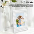 thumbnail image 4 of Mini Frame Decorative Standing Picture Frame, Unique Rivet Design, Desktop Decor, Easy To Use, Compact And Portable, Perfect Gift For  Mini 12 11 9 8 7 Photos, 4 of 8