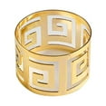BalsaCircle 4 Aluminum Napkin Rings Table Top Decorations Party Wedding ...