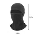 thumbnail image 3 of YIKA Winter Cycling Warm Mask Multifunctional Neck Cover Windproof Ski Hat Shaker Fleece Sports Warm Head Cover, 3 of 7