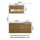 thumbnail image 4 of Cocina Integral 180cm Marrón Madesa 02, 4 of 11