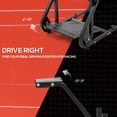 thumbnail image 6 of Supllueer Adjustable Racing Cockpit with Red Suede Seat Fit for Logitech G29 G920 G923  Thrustmaster Fanatec   Without Steering Wheel Pedal Shifter, 6 of 21