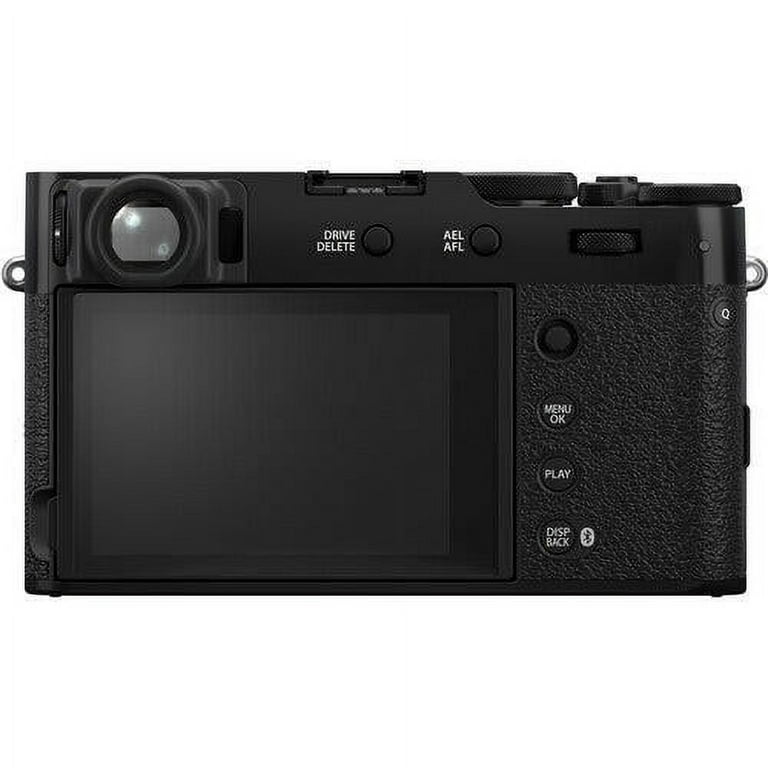 FUJIFILM X100VI Digital Camera (Black) 128GB Memory Card PKG
