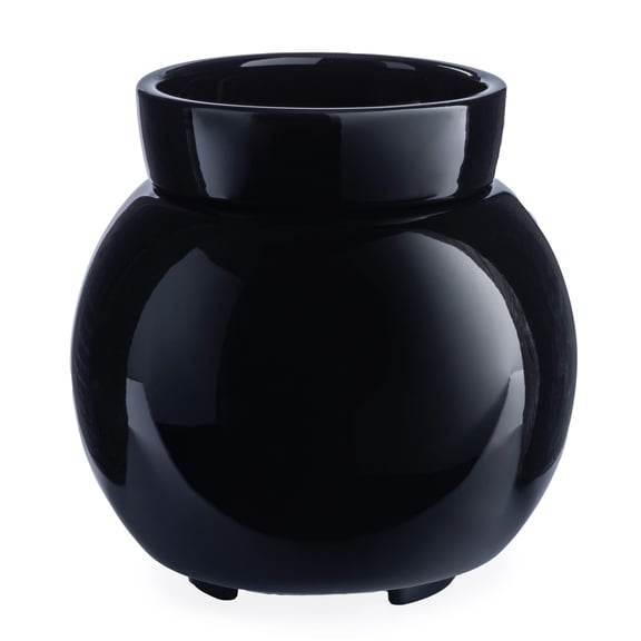 Mainstays Contemporary Bubble Wax Melt Warmer, Rich Black Gloss Finish