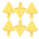 thumbnail image 5 of unbranded 6Ud Para Con Plásticos Apilables Para Cocina Color Amarillo, 5 of 8