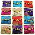 thumbnail image 2 of K-KED 12 Pcs Wedding Delicate Jewelry Bag Jewellery Pouch The Tote Zippered Handbags, 2 of 9
