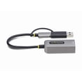 thumbnail image 4 of STARTECH USB-C TO ETHERNET ADAPTER WITH USB-A DONGLE, 10/100/1000MBPS, USB 3.0 T, 4 of 10