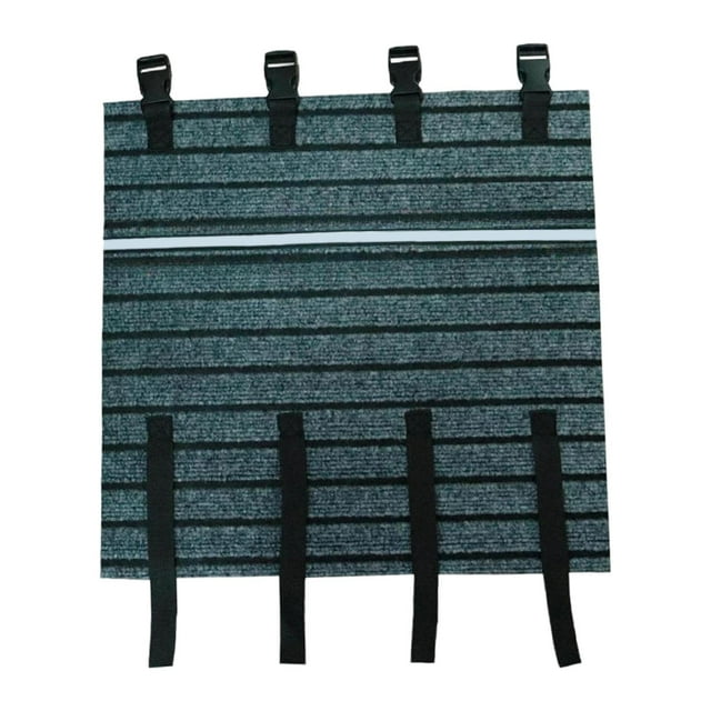 Colaxi Accessoires de Couverture de Marche pour VR Compact Réglable Multifonctionnel Tapis de Marche pour VR Libération Rapide pour SUV Intérieur Voyage Voiture Argent Réfléchissant
