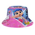 thumbnail image 1 of True y el Reino Arcoíris Sombrero bucket para adultos, gorra de protección solar, sombrero de pescador plegable para viajes al aire libre, pesca y actividades de verano, 1 of 6