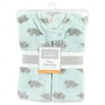 thumbnail image 2 of Hudson Baby Infant Boy Plush Sleeping Bag, Sack, Blanket, Sleeveless Triceratops, 6-12 Months, 2 of 2