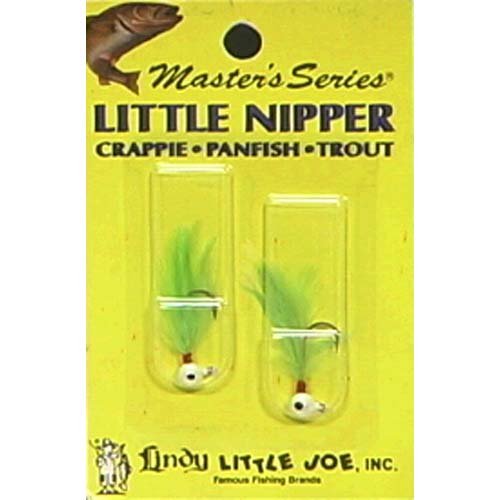 Lindy Little Nipper Jig Fishing Lure Jig Chartreuse 1/32 oz Walmart