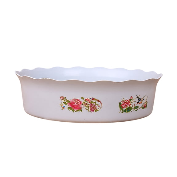 Hydroponic Planter Bowl 6.69 Inch Plastic Flower Pot for Indoor Water Lily Lotus Daffodil Growing Decorative Hydroponic Plant Container