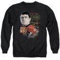 thumbnail image 1 of Star Trek & Chief Engineer Scott Chandail en Molleton Col Rond en Coton et Polyester pour Adulte, Noir - Petit, 1 of 1