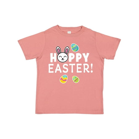 

Inktastic Happy Easter with Bunny Replacing a Gift Toddler Boy or Toddler Girl T-Shirt