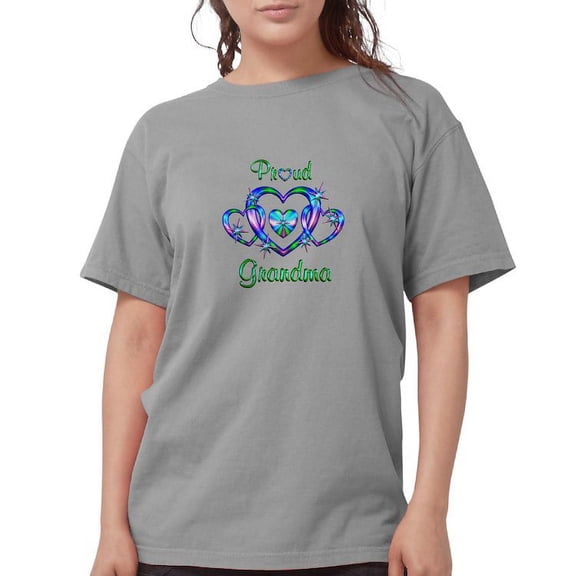 CafePress - Proud Grandma T Shirt - Womens Comfort Colors® Shirt