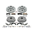 thumbnail image 3 of Power Stop Front and Rear Stock Replacement Drum and Shoe Kit KOE15025DK, 3 of 9