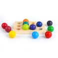 thumbnail image 3 of Juego de Clasificación de Colores Del Arco Iris Juego de Aprendizaje Educativo Juguete para, 3 of 9