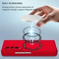 thumbnail image 6 of Allytech Magntic Case for Samsung Galaxy Z Fold 3, Compatible with Magsafe Wireless Charging Support Drop Proof Anti-Scratch Shockproof Slim Case Cover for Samsung Galaxy Z Fold 3 - Red, 6 of 9