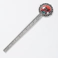 thumbnail image 2 of Coral Vintage Silver Lace-Edged Bookmark: Book Lovers' Gift & Reading Accessory, 2 of 5