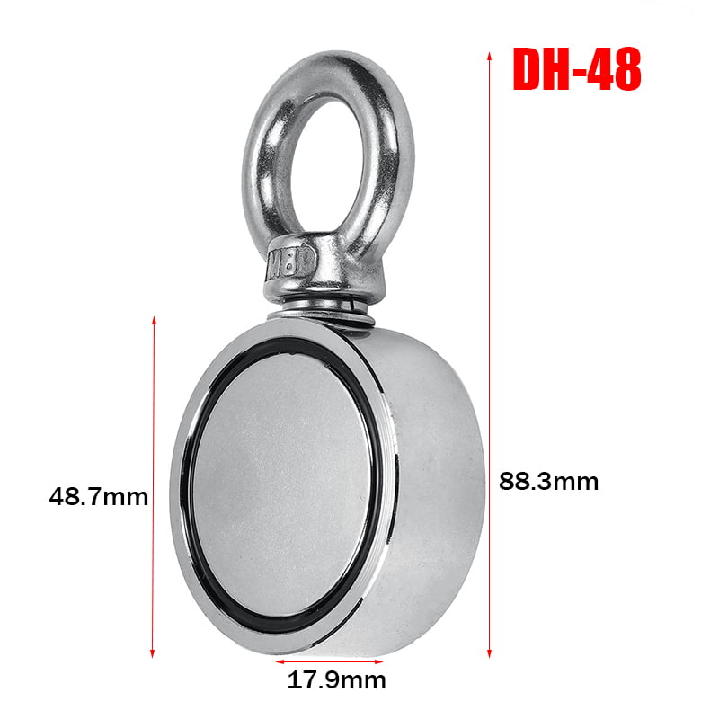 Uolor Double Side Combined 240KG Pulling Force Round Neodymium Magnet Super New 