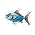 thumbnail image 5 of cartoon Fish Theme Stickers, Waterproof Fish Theme Sticker for Water Bottle Laptop Phone Cases Planner Skateboard Luggage Helmet Party Favor Decor, Ideal for Adults Teens Teacher Rewards, 5 of 9