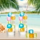 thumbnail image 4 of Cubitos de hielo reutilizables Ticck, 60 piezas, plástico colorido para bebidas, 4 of 7