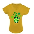 thumbnail image 2 of T-Shirt à Manches Courtes et Col Rond pour Femmes, 2 of 4