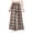 Coffee, variant on Faraee Girls' Plaid Wide Leg Pants Loose Elastic High Waist Straight Trousers Trendy Baggy Sweatpants for Toddler Little Kid (2-3T,Blue)