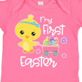 thumbnail image 4 of Inktastic My 1st Easter with Baby Chick and Eggs in Wagon Boys or Girls Baby Bodysuit, 4 of 5
