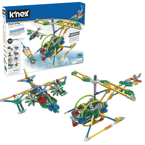 K Nex Imagine Power Play Motorized Building Set Creative Building Toy Walmart Com