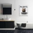 thumbnail image 3 of Stupell Industries Vintage Bathroom Bear Animals & Insects Painting Gallery Wrapped Canvas Print Wall Art, 30 x 40, 3 of 8