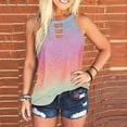 thumbnail image 2 of Women's Camisole Tank Top Leopard Tie-Dye Sleeveless Loose Undershirts, 2 of 4