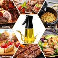thumbnail image 6 of Olive Oil Dispenser and Oil Sprayer -Oil Dispenser Bottle for Kitchen - 180ml Olive Oil Bottle - Oil Sprayer for Cooking, Kitchen, Salad, Barbecue Black, 6 of 6