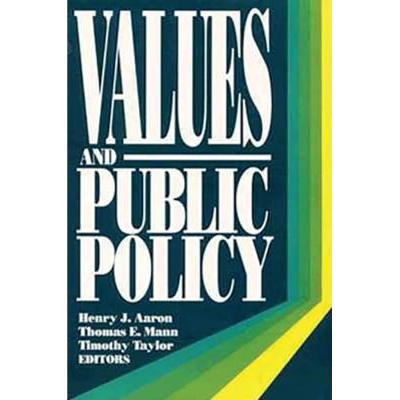 Pre-Owned Values and Public Policy (Paperback) 0815700555 9780815700555