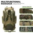 thumbnail image 4 of Mochila de Senderismo y Camping HongXingHai 100L Impermeable Verde Ruina, 4 of 7