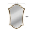 thumbnail image 6 of Chloe Lighting CH8M811MW32-VOV 32 in. Reflection Contemporary Wood Finish Oval Textured Framed Wall Mirror, Maple, 6 of 6