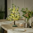 thumbnail image 4 of Lightshare 24IN Lighted Eucalyptus Tree Warm White LED Artificial Greenery with Lights for Wedding Holiday Home Party Decoration Indoor Outdoor, 4 of 7