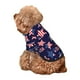 thumbnail image 5 of Fotbe American Stars Sudadera con Estampado para Perros Pequeños – Suéter con Capucha para Mascotas, Tela Suave de Forro Polar con Bolsillo-XX-Large, 5 of 7