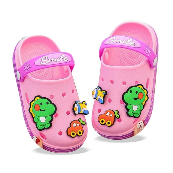 Youth Boys Unisex Summer Clogs, Outdoor Beach Water Shoes, Slip On, Comfortable Lightweight, Closed Toe, Durable, for Ages 1-6