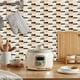 thumbnail image 4 of Xihbxyly Pegatinas de Imitación de Azulejos de Pared, Decoración de Suelos Adhesiva de Pvc, Impermeables y Duraderas, de Fácil Instalación, para Renovar La Cocina y El Baño, Extraíbles y Reutilizable, 4 of 7