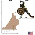 thumbnail image 2 of Cardboard People Zombie Captain America Life Size Cardboard Cutout Standup - Marvels What If? (TV Series), 2 of 4