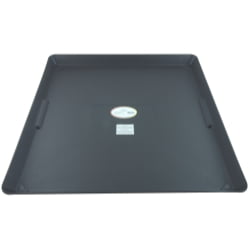 WirthCo 40092 Drip Tray Black Plastic 22 x 22 x 1.5 