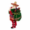 thumbnail image 5 of Kurt Adler 11-Inch Fabriché Musical Mexican Santa, 5 of 6