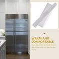 thumbnail image 3 of TEHAUX 2Pcs Refrigerator Handle Protector Flannel Light Grey Protective For Homeowners, 3 of 5