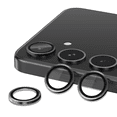 thumbnail image 2 of Casetego for Samsung S24 FE Camera Lens Protector, Individual Metal Ring Tempered Glass Lens Cover, [Strong Adsorption] Scratch Resistant Ultra-Thin HD Clear Lens Cover,1 PCS-Black, 2 of 5